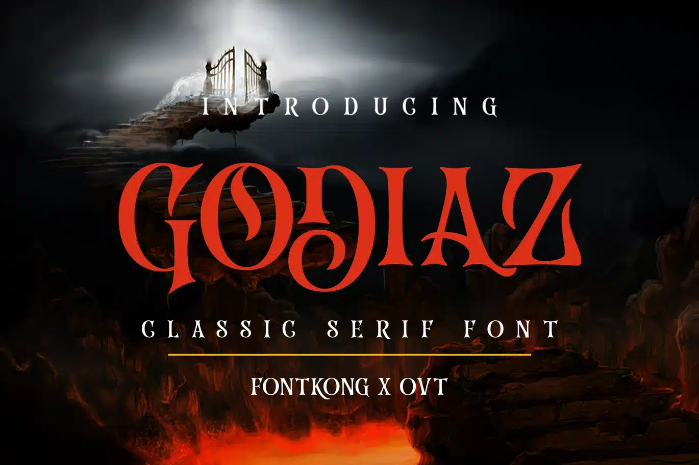 Godiaz – Classic Serif Font font preview