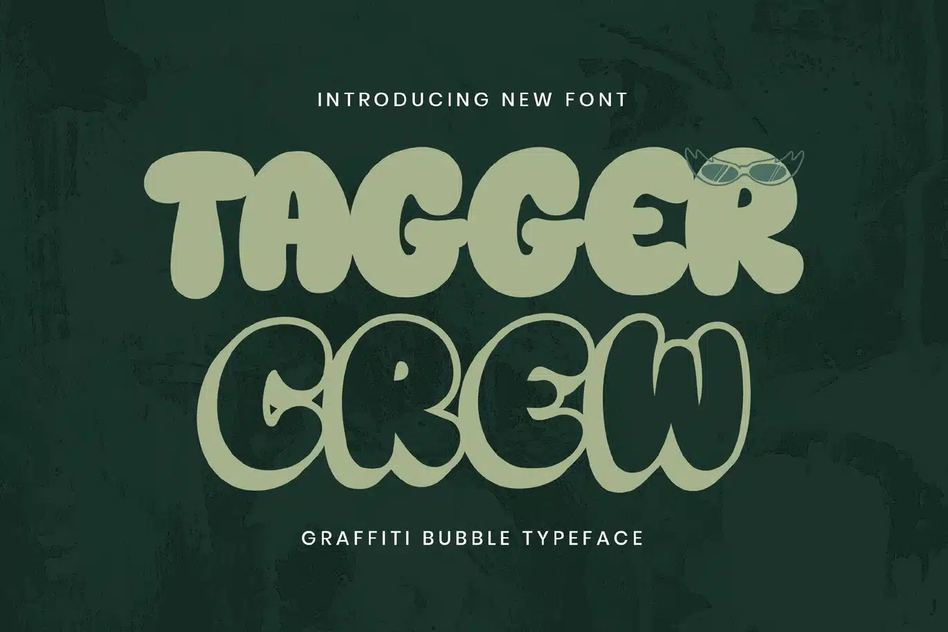Graffiti Bubble Display Font – Tagger Crew font preview