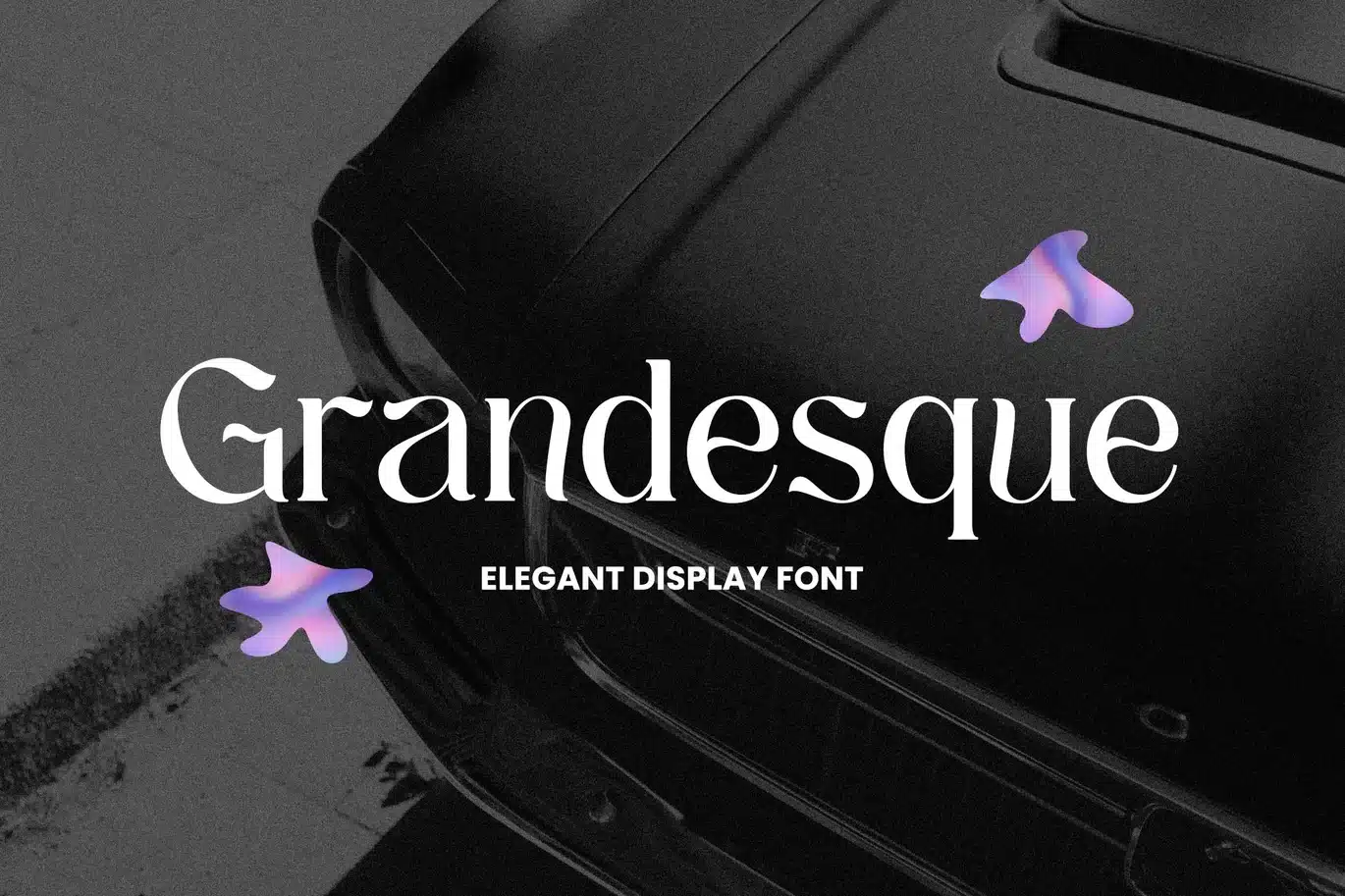 Grandesque Elegant Display Serif Font font preview