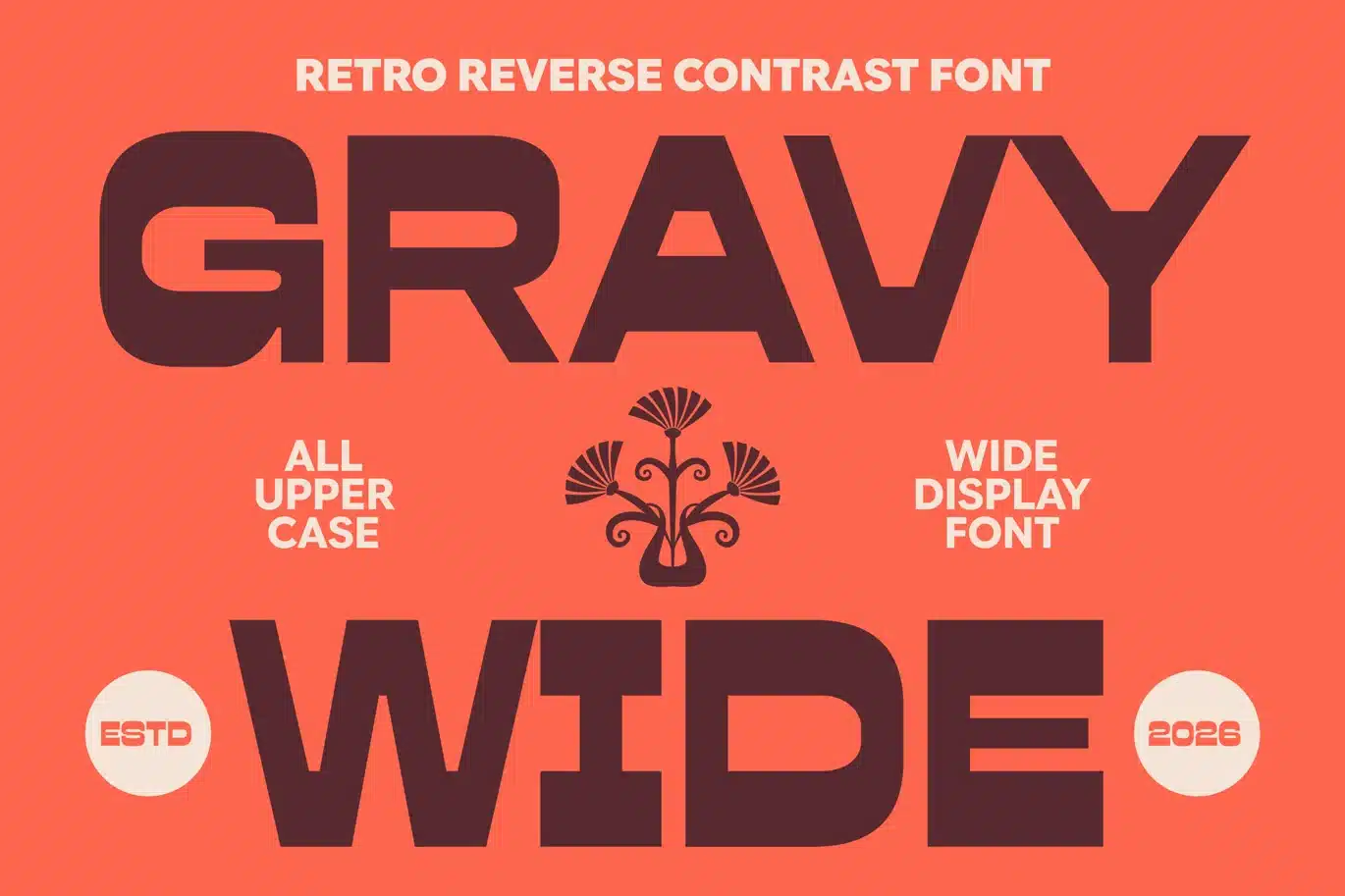 Gravy Wilde – Sans Serif Font font preview