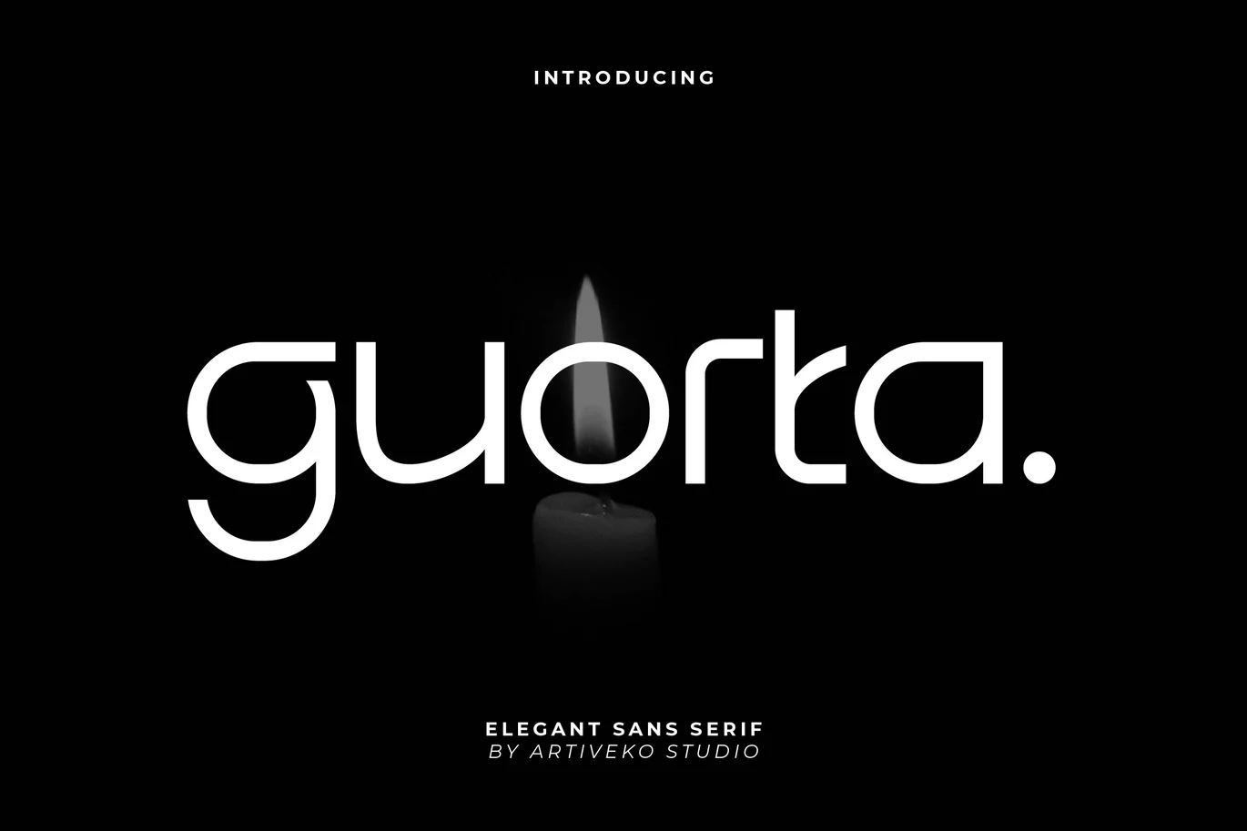 Guorta Luxury Logo Font font preview