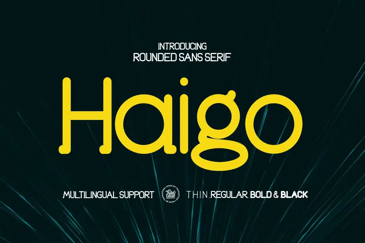 Haigo Font font preview