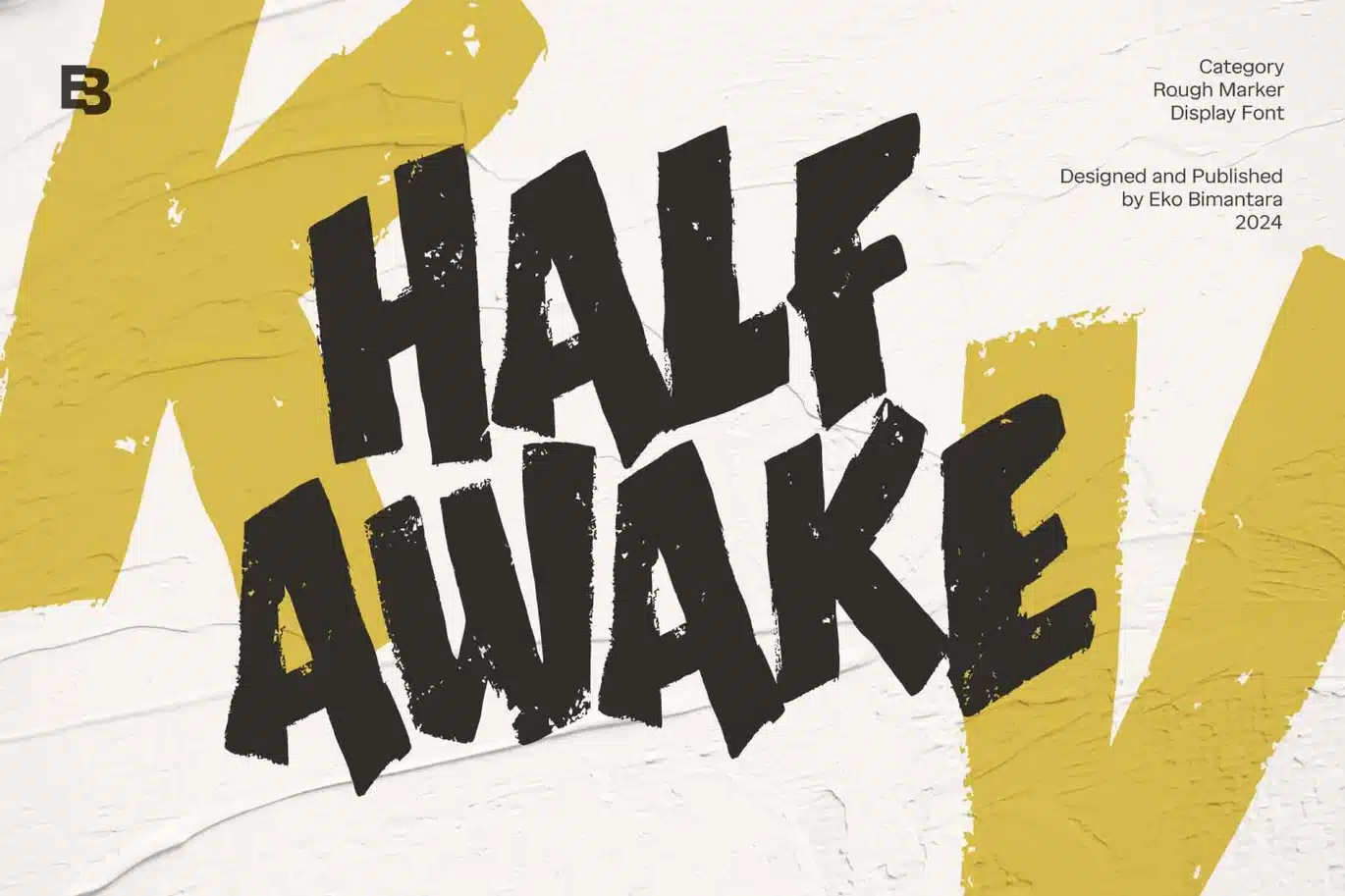 Half Awake Font font preview