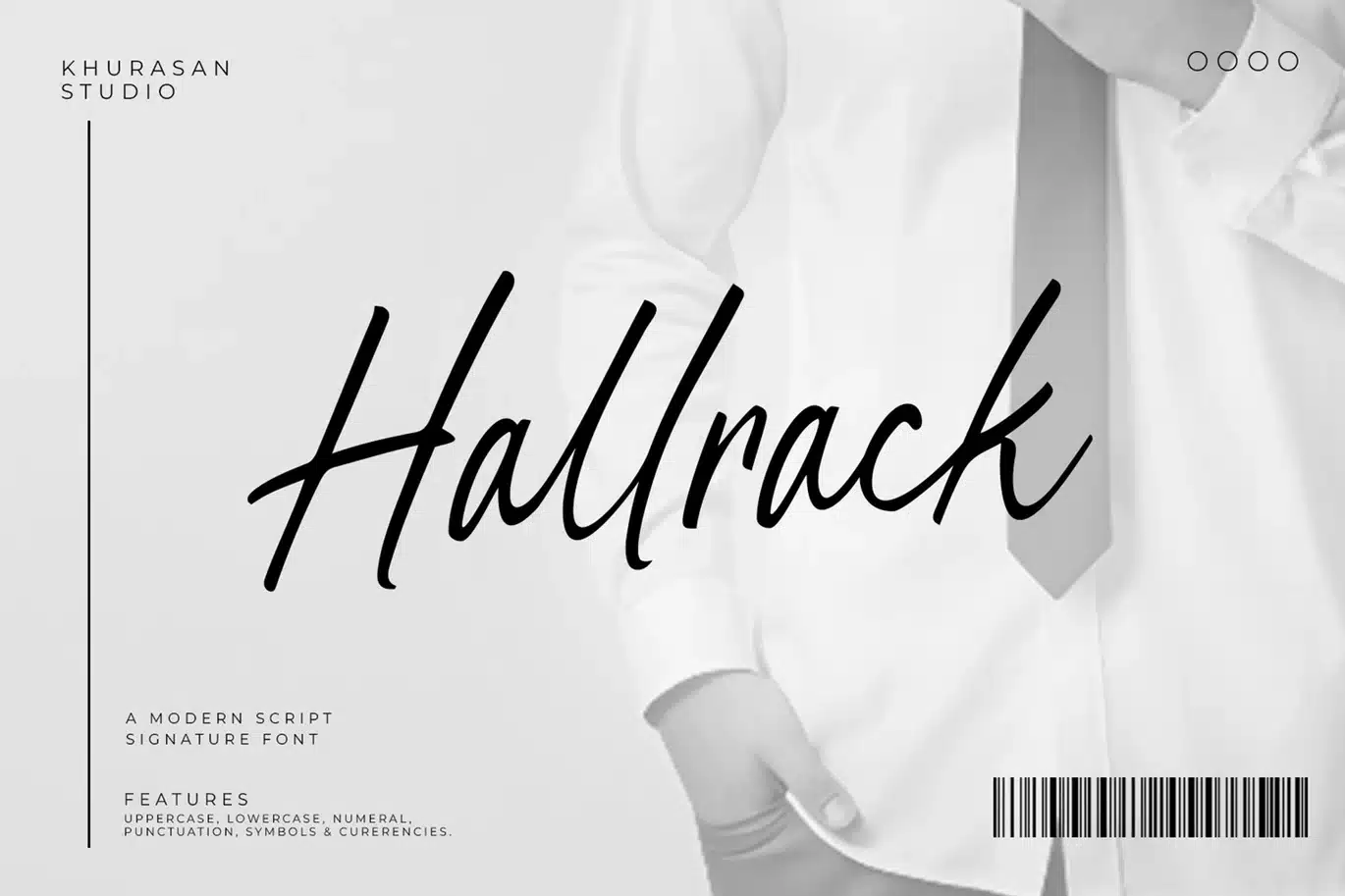 Hallrack – A Modern Script Signature Font font preview