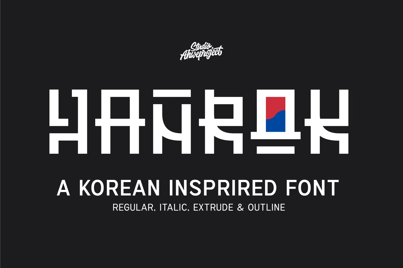 Hanrok Font font preview