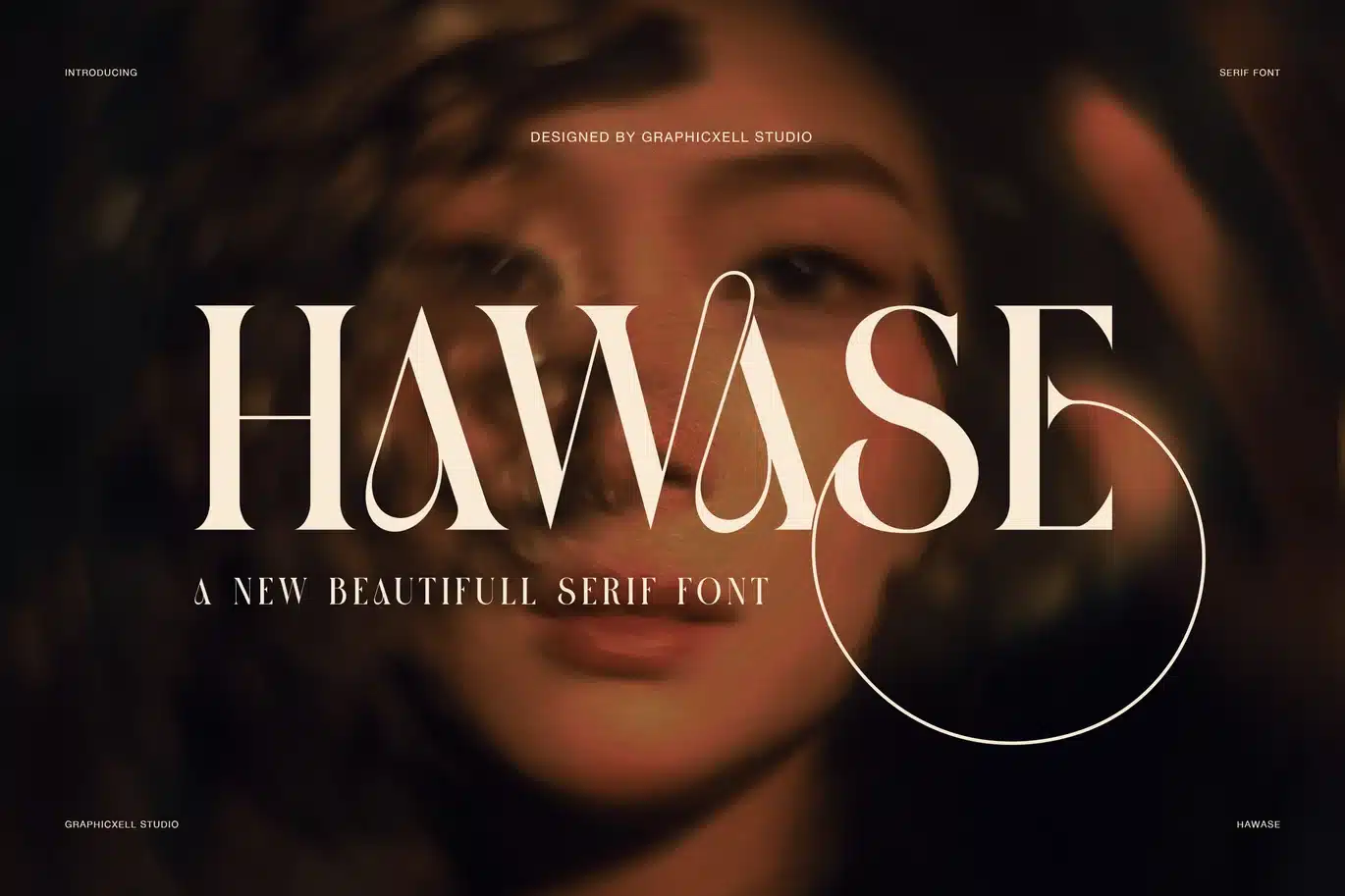 Hawase Elegant Serif Font font preview