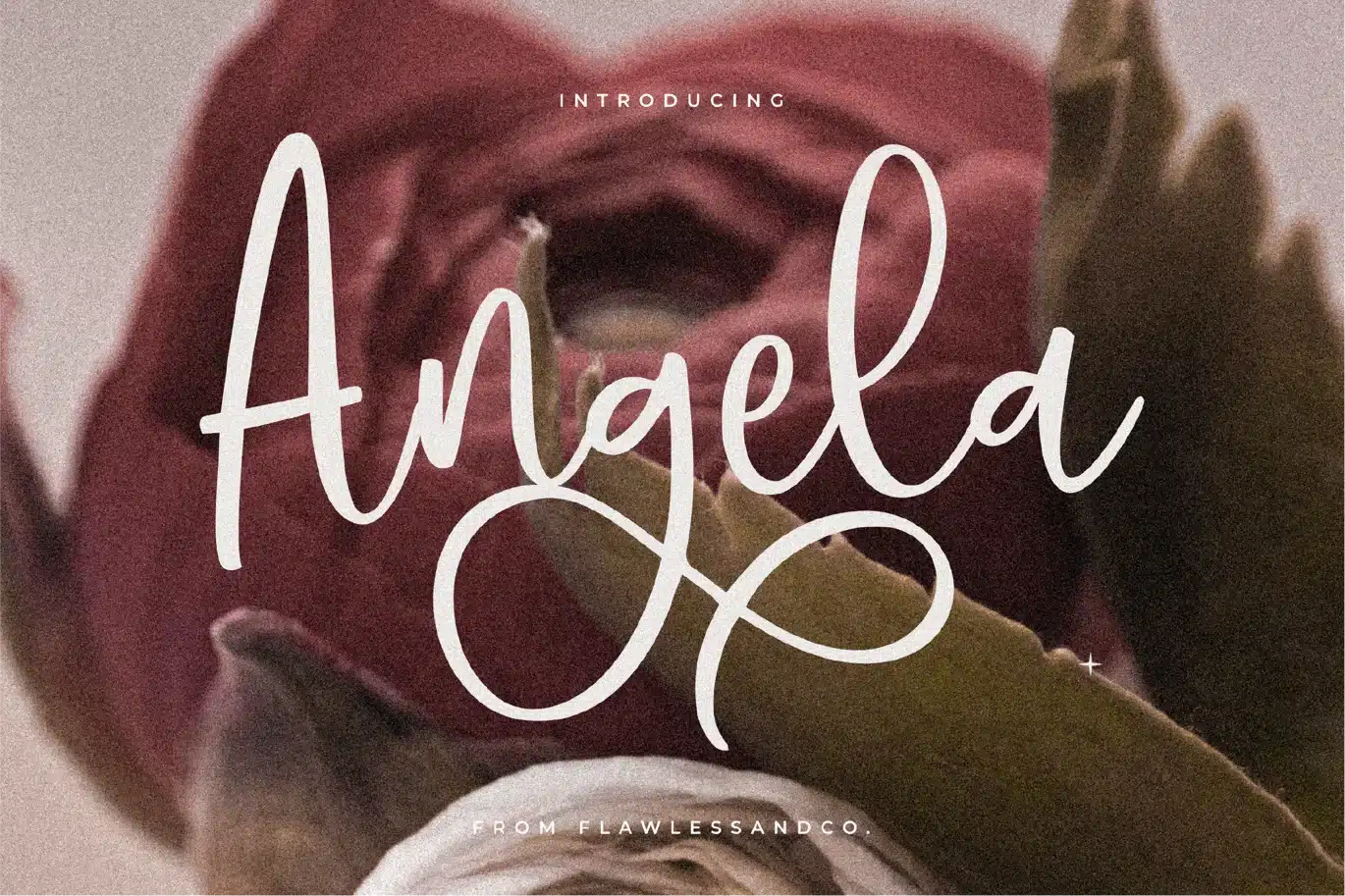 Hello Angela – Modern Script Font font preview
