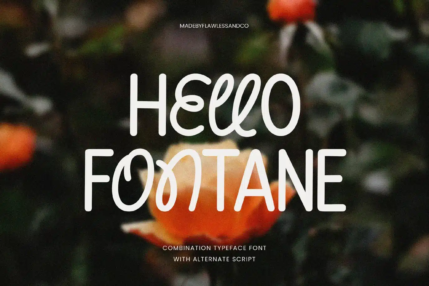 Hello Fontane – Brand Font font preview