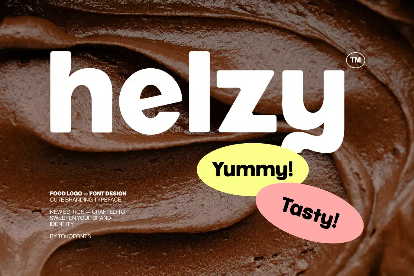 Helzy – Food Font font preview