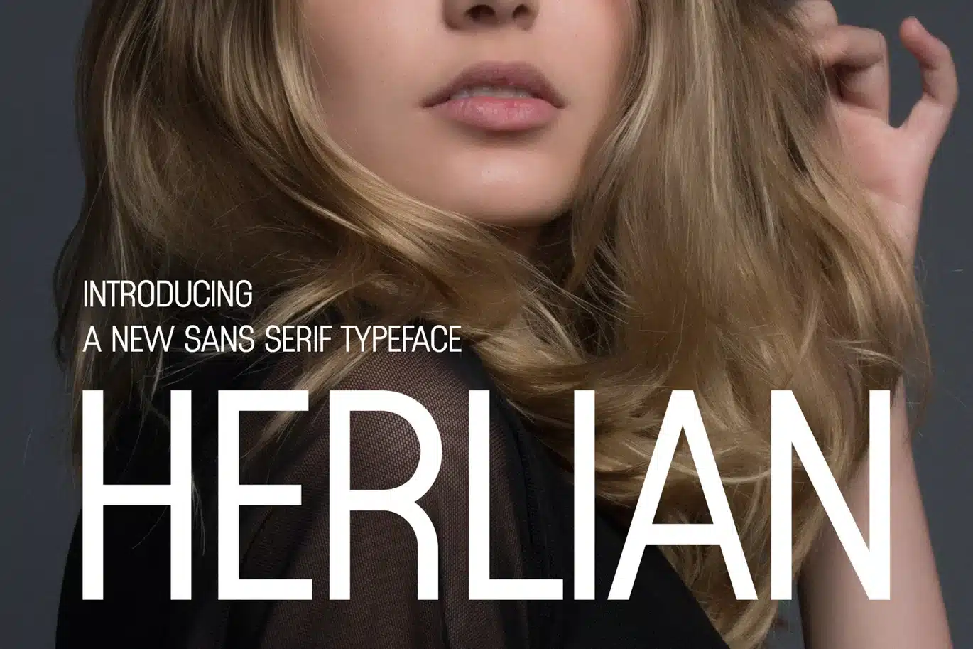HERLIAN A New Sans Serif Font font preview