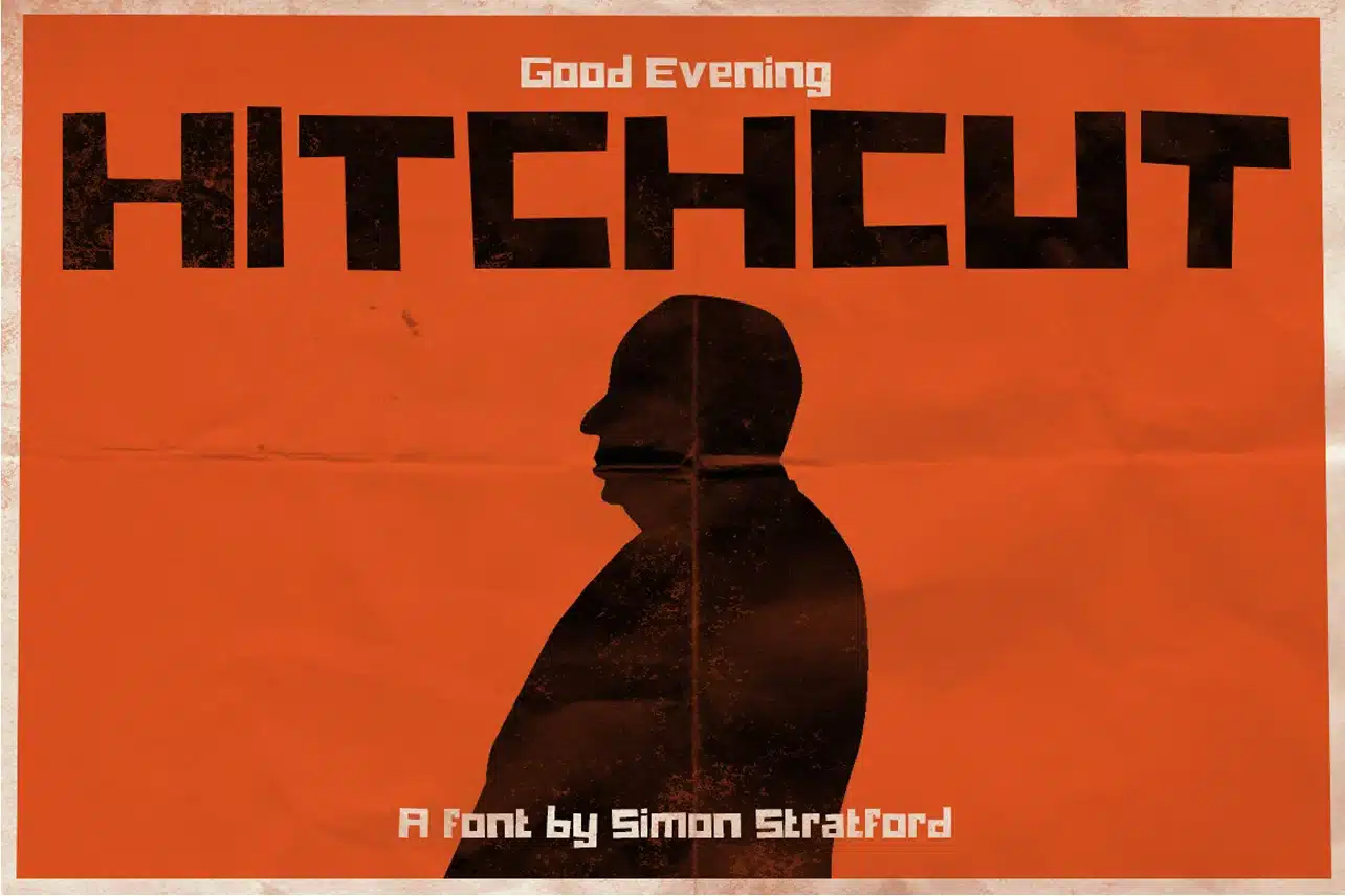 Hitchcut Font font preview