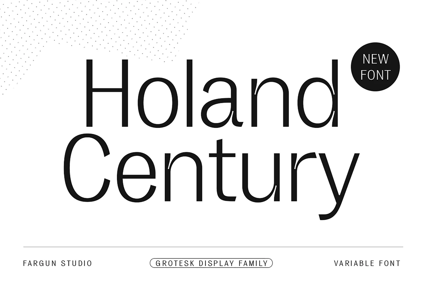 Holand Century Font font preview