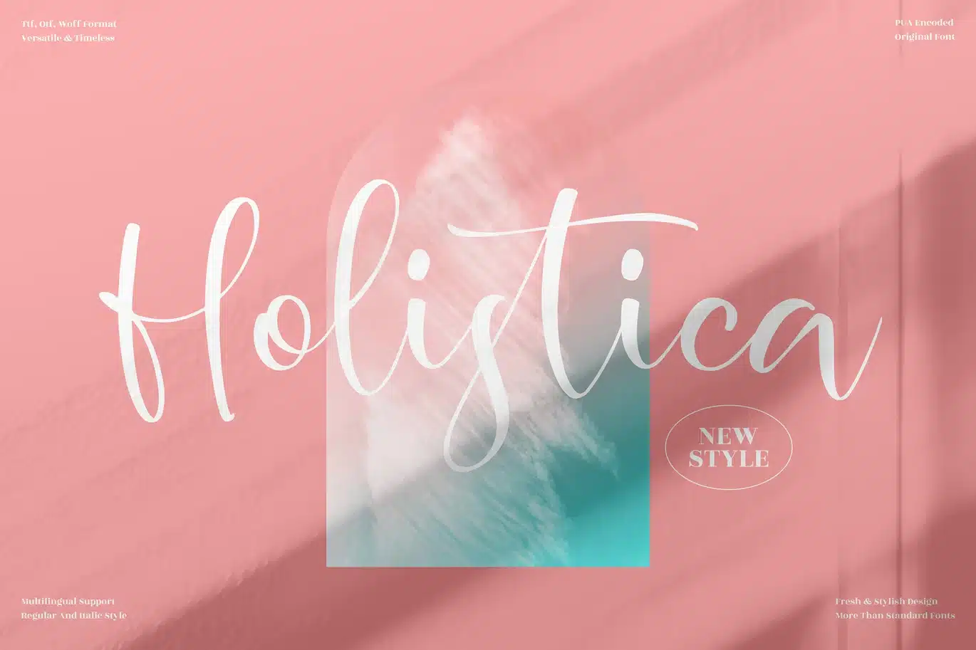 Holistica Beautiful Script Font font preview
