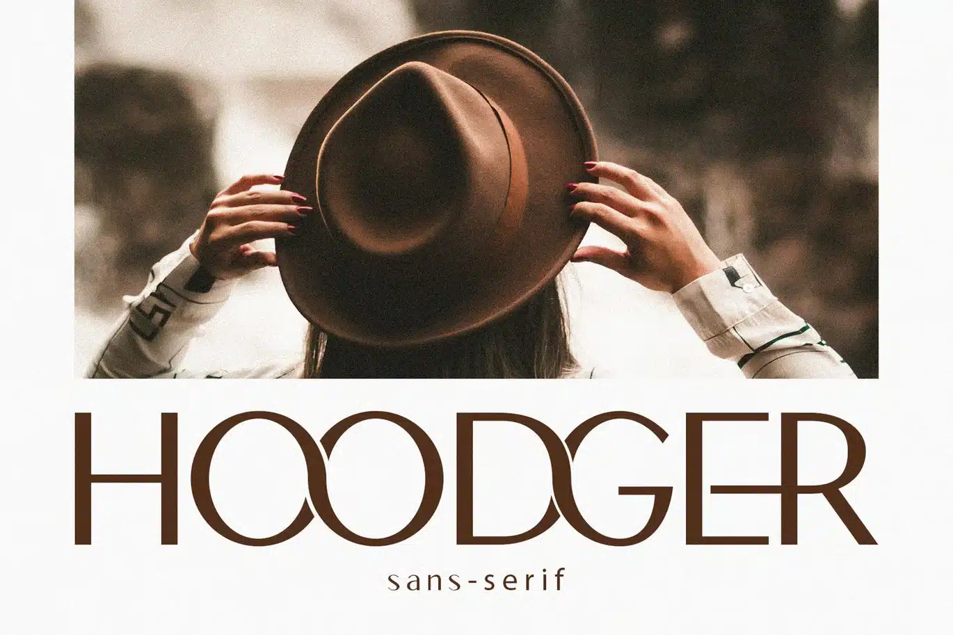 Hoodger Sans-Serif Font font preview