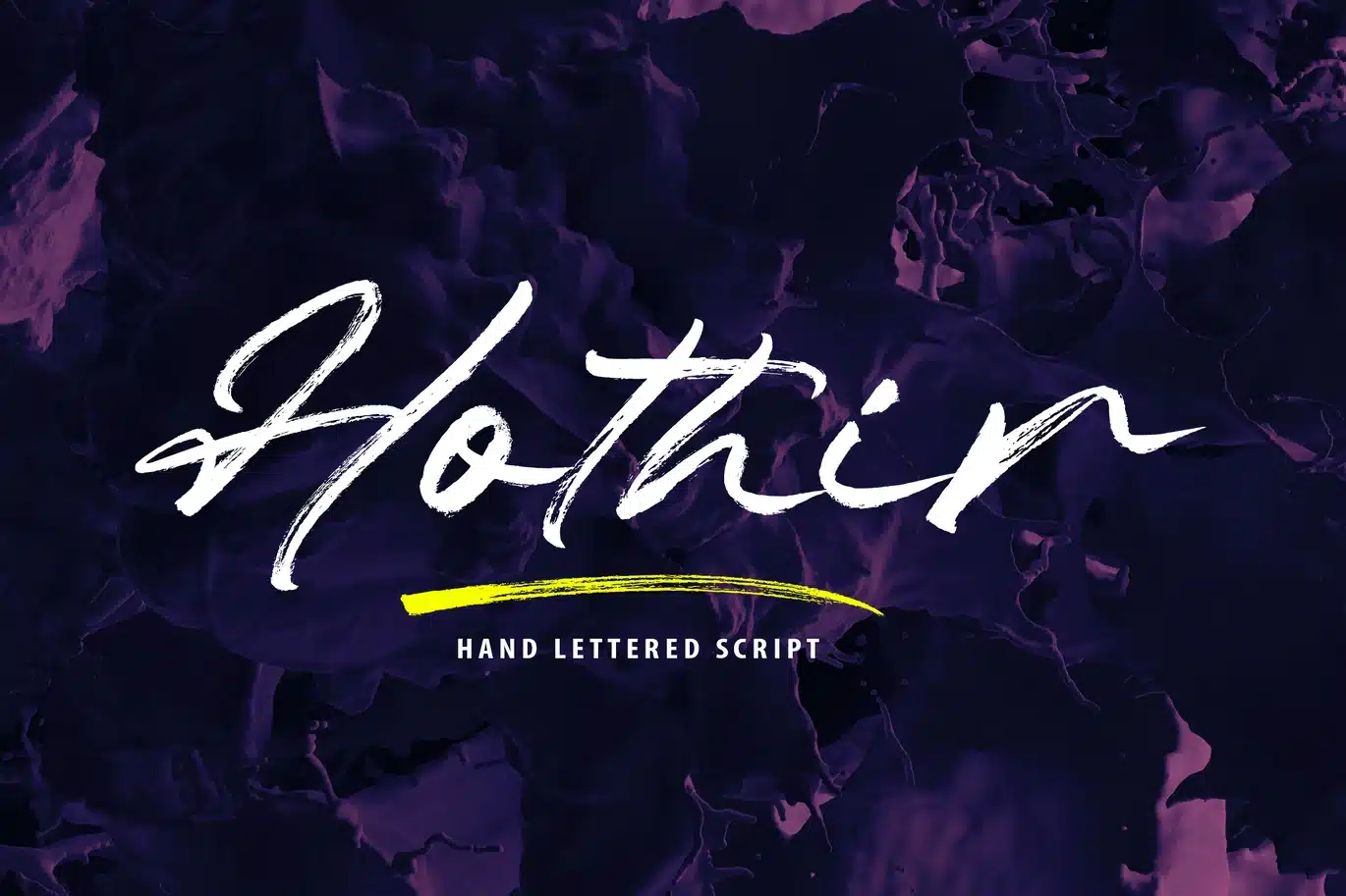 Hothir Font font preview