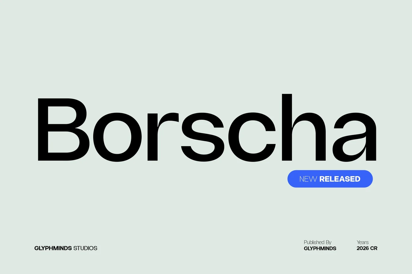 IB – Borscha Font font preview
