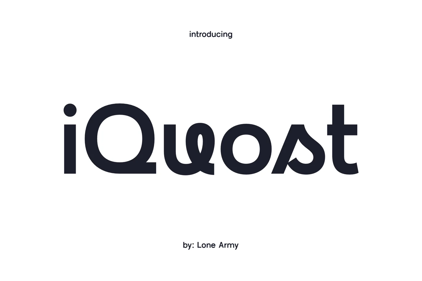 Iquost Font font preview