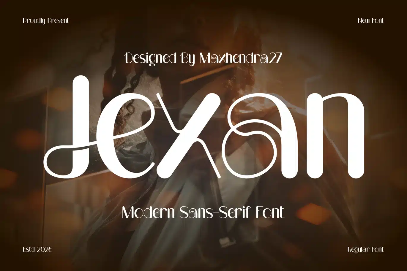 Jexan – Modern Sans-Serif Display Font font preview