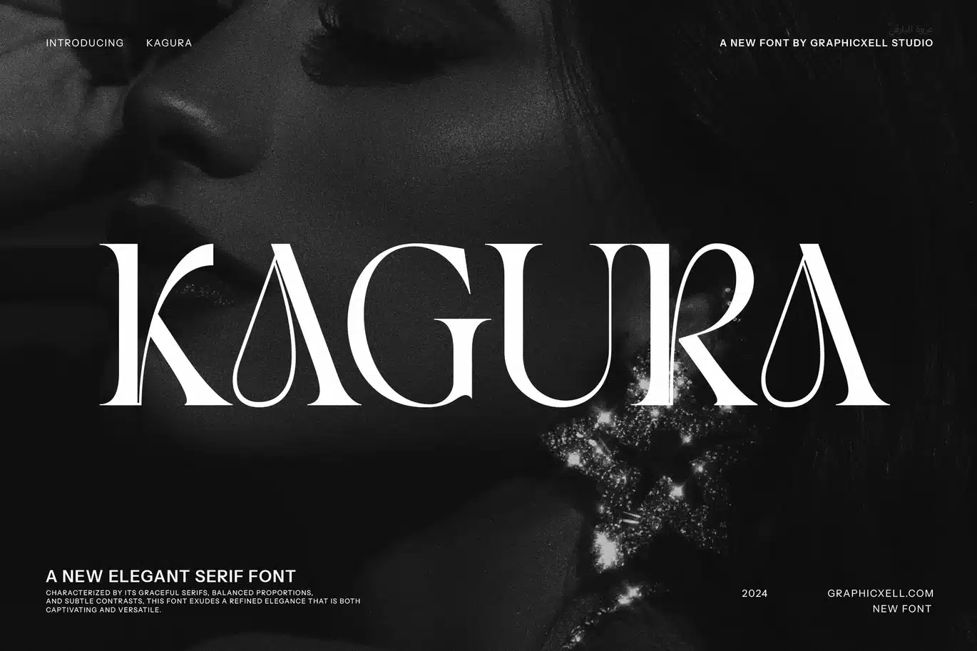 Kagura Modern Serif Font font preview