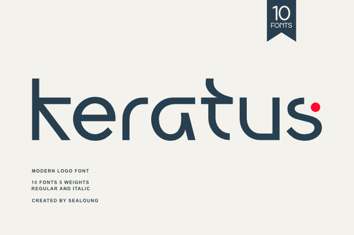 Keratus Font font preview