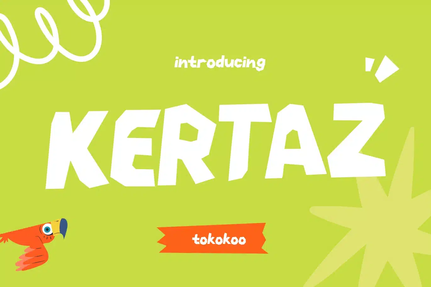 Kertaz – Adventure Kids Display Font font preview