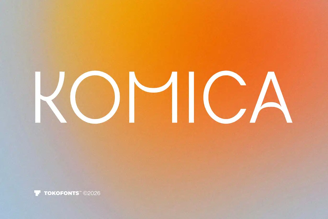 Komica – Logo Font font preview