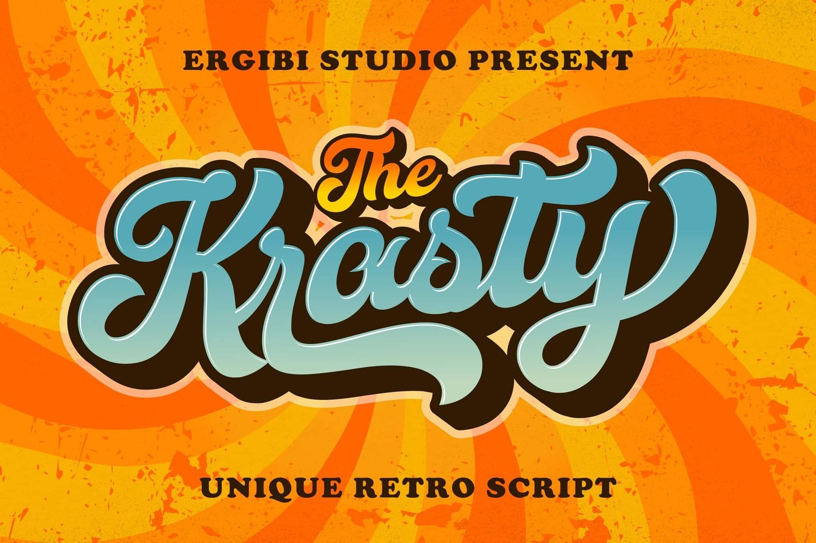 Krasty Font font preview