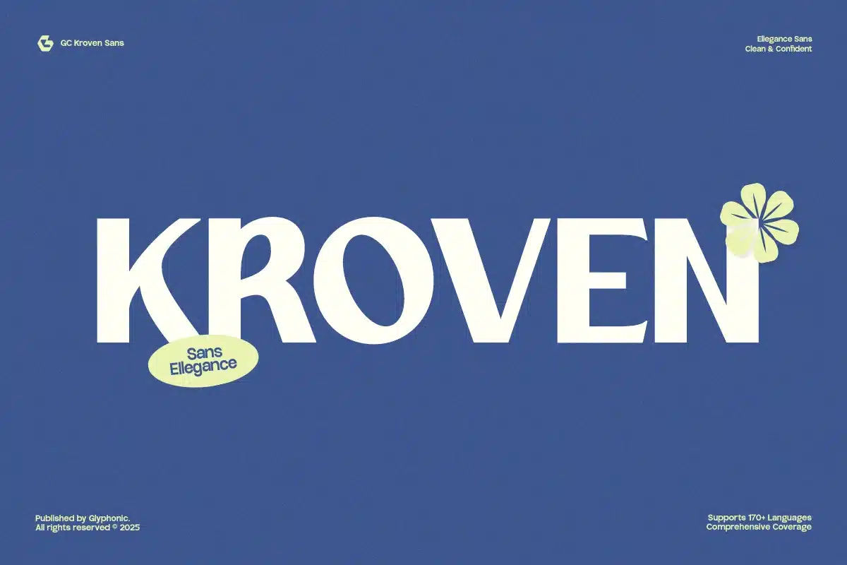 Kroven – Dsiplay Sans Elegant Font font preview