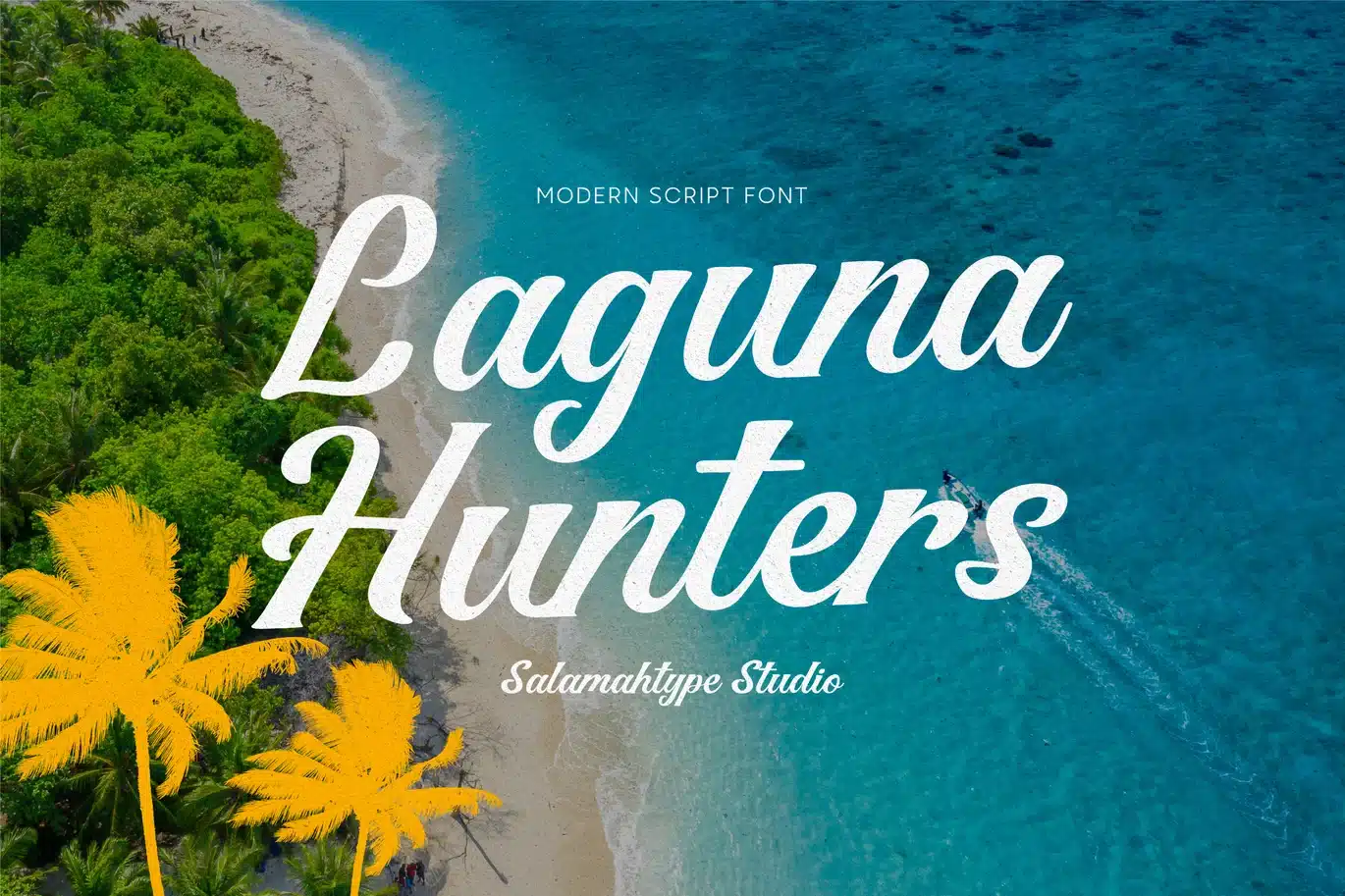 Laguna Hunters Font font preview