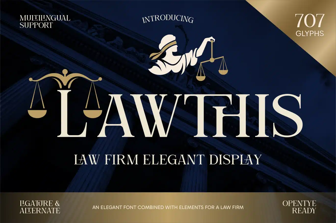Lawthis Font font preview