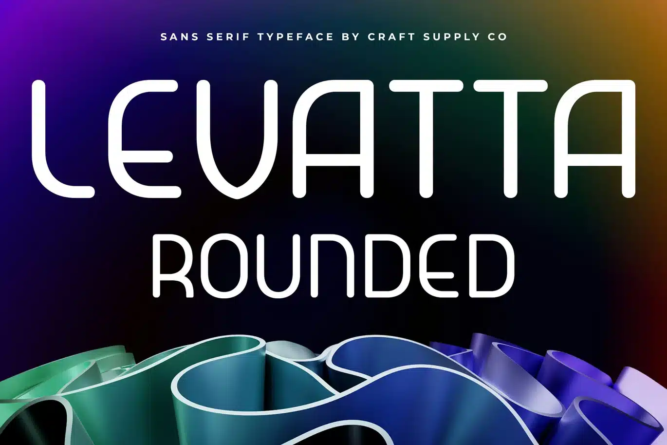 Levatta Rounded Font font preview