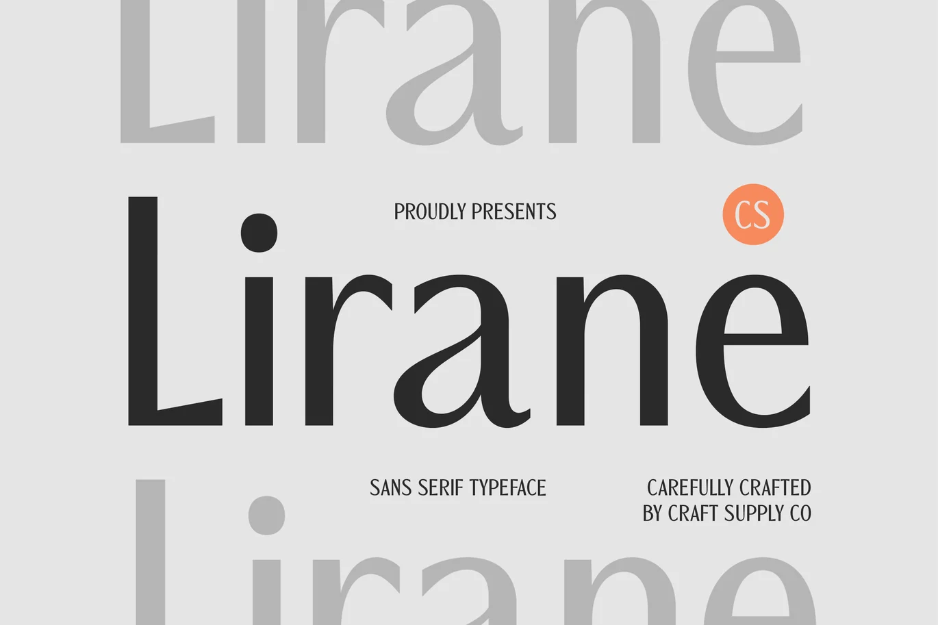 Lirane – Contemporary Font font preview