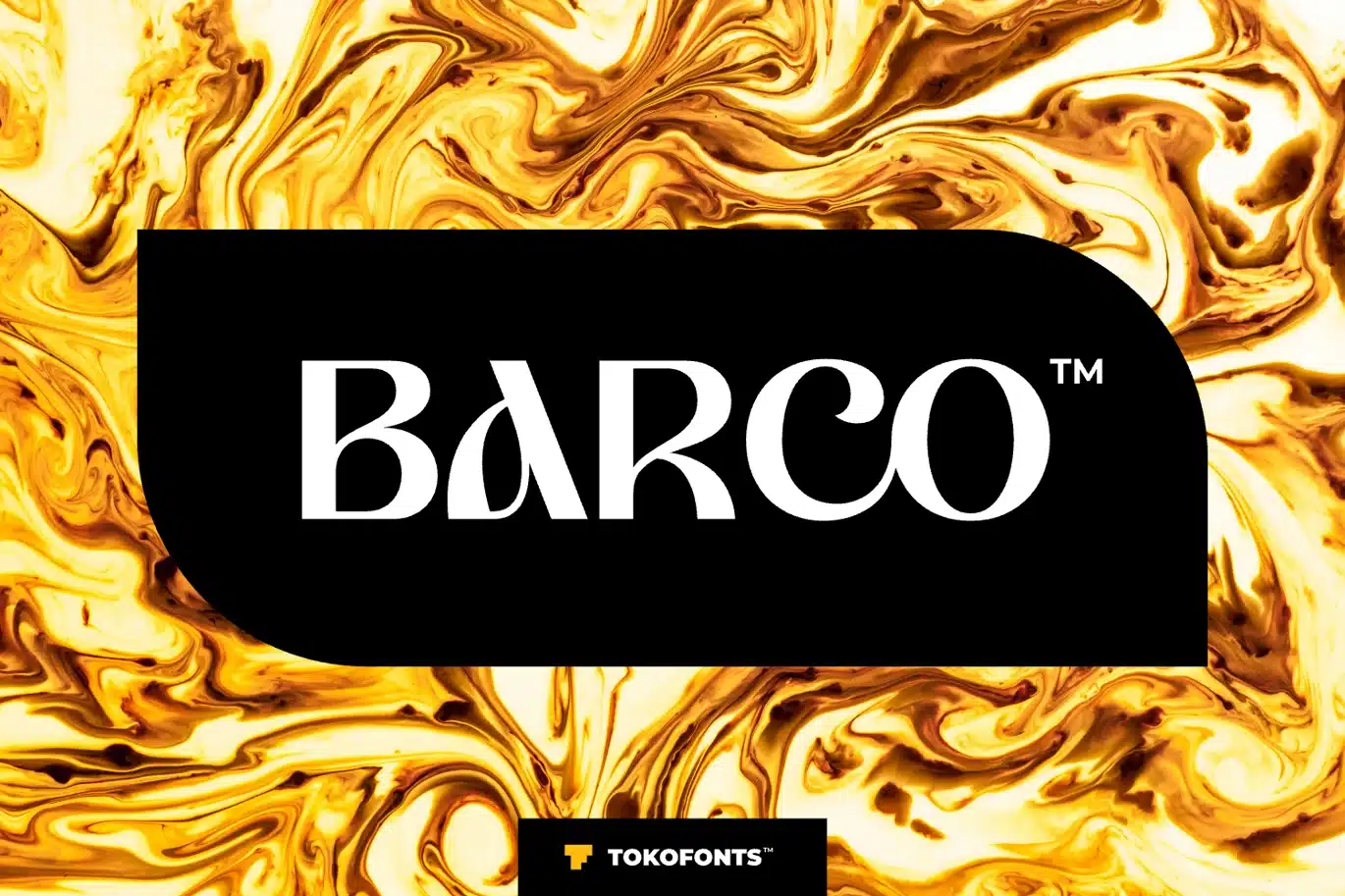 Logo Font – Barco font preview