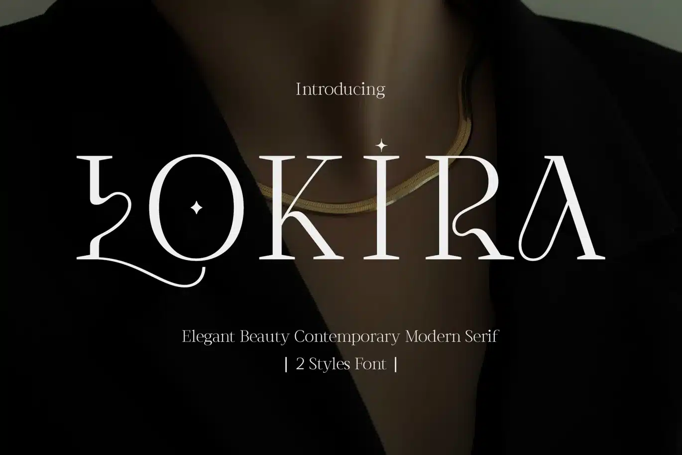 Lokira – Modern Elegant Serif Font font preview