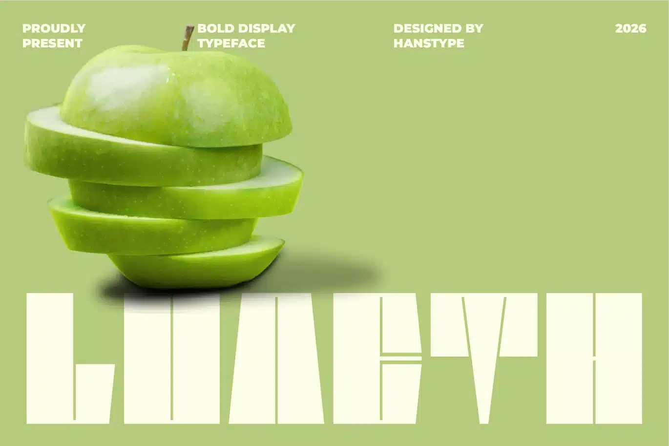 Luneth – Bold Display Font font preview