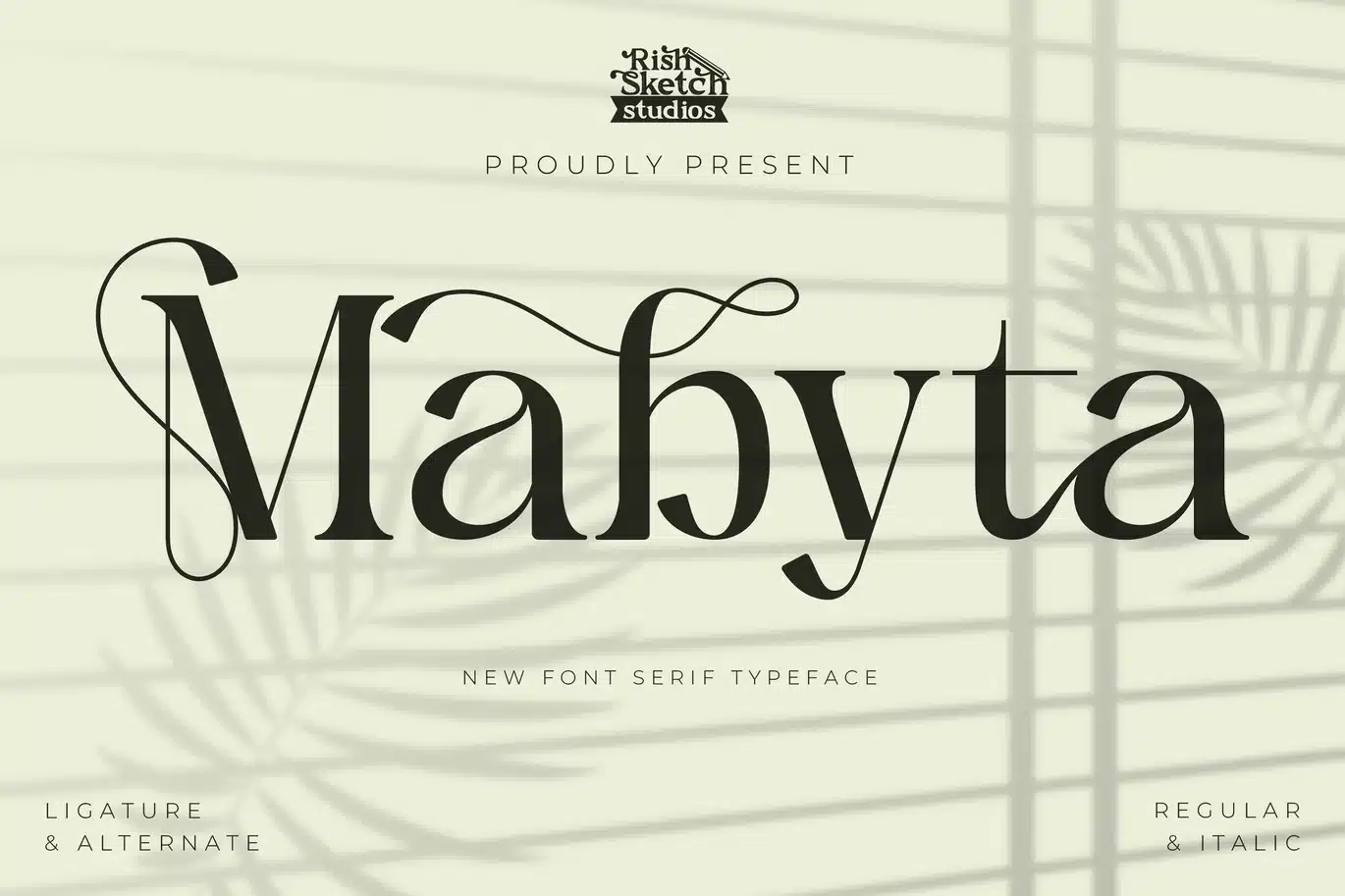 Mabyta Font font preview