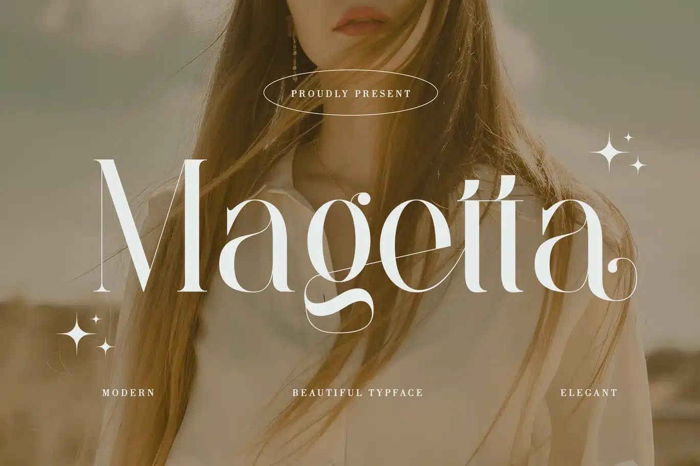 Magetta Ligature Serif Font font preview