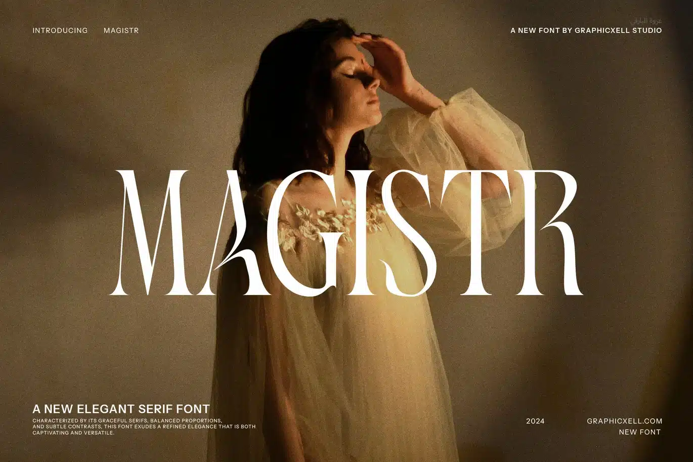 Magistr Modern Serif Font font preview