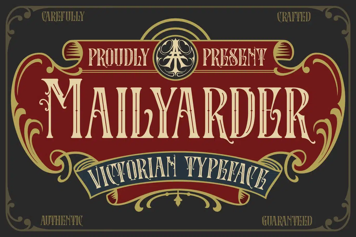 Mailyarder Font font preview
