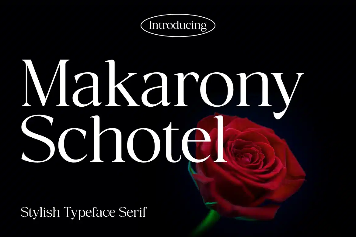 Makarony Schotel Font font preview
