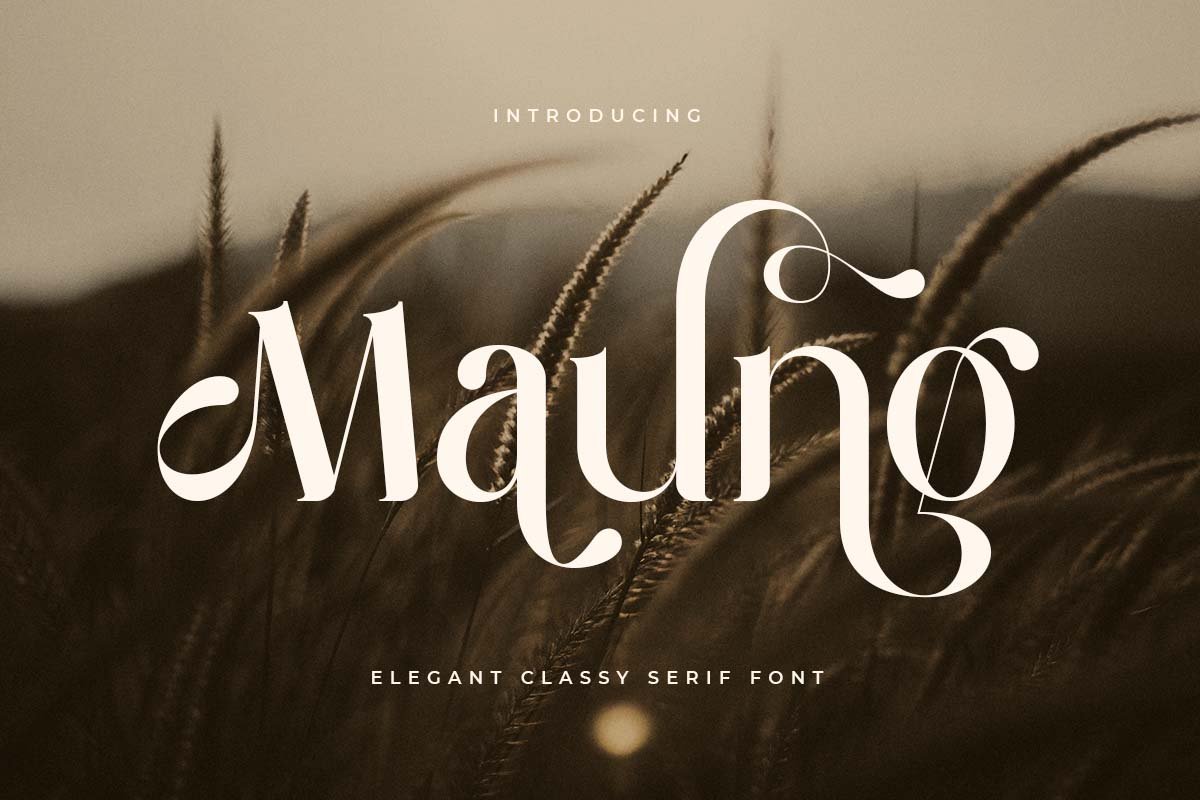 Maung Font font preview