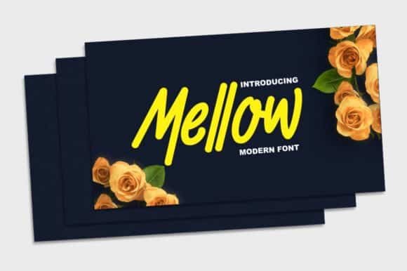 Mellow Font font preview