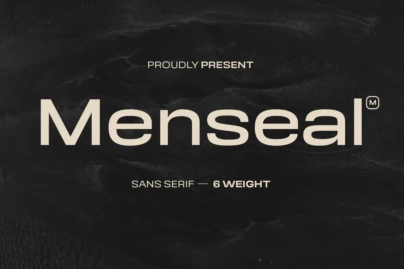 Menseal Family Font font preview