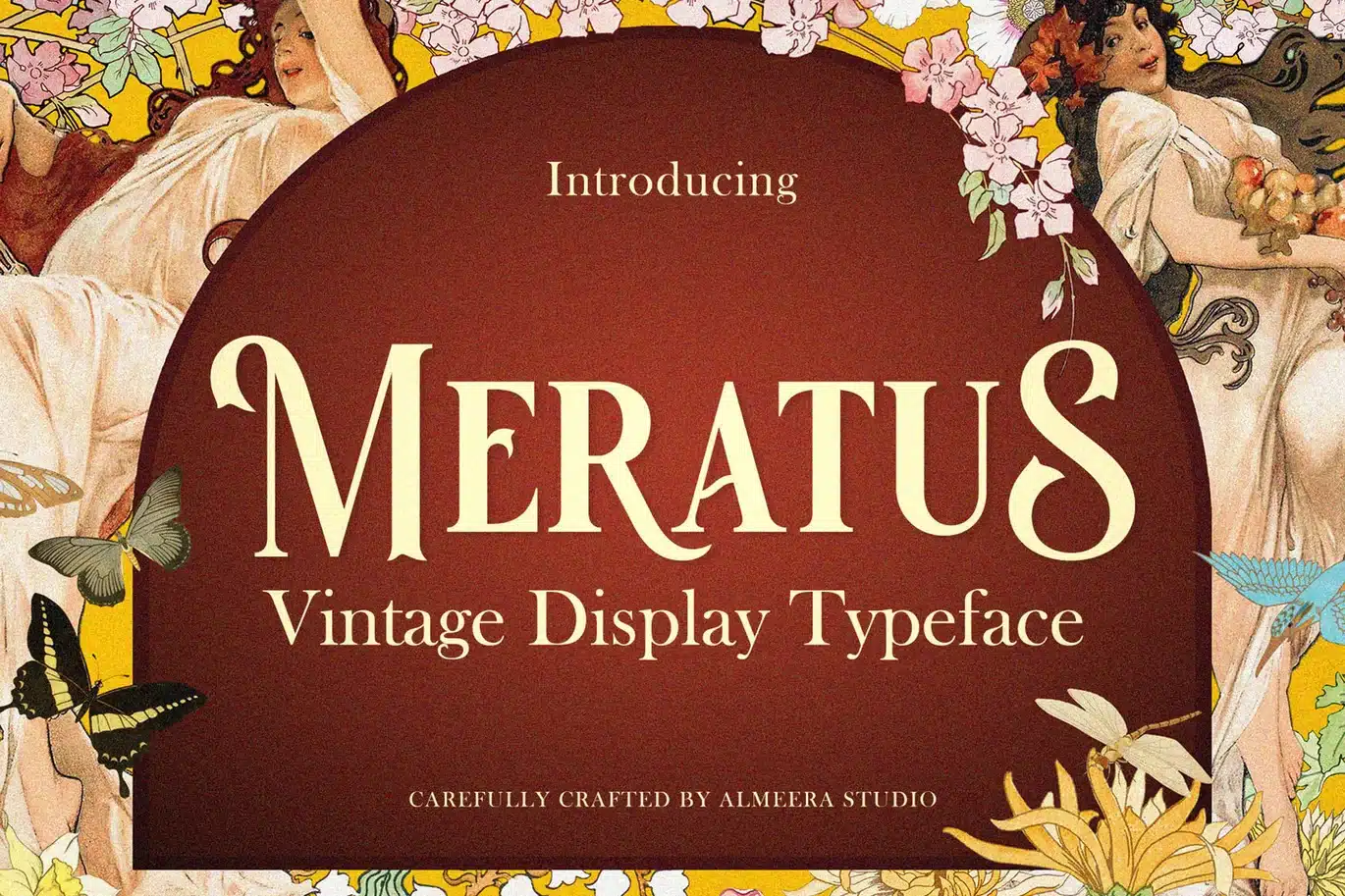 Meratus – Vintage Display Serif Font font preview