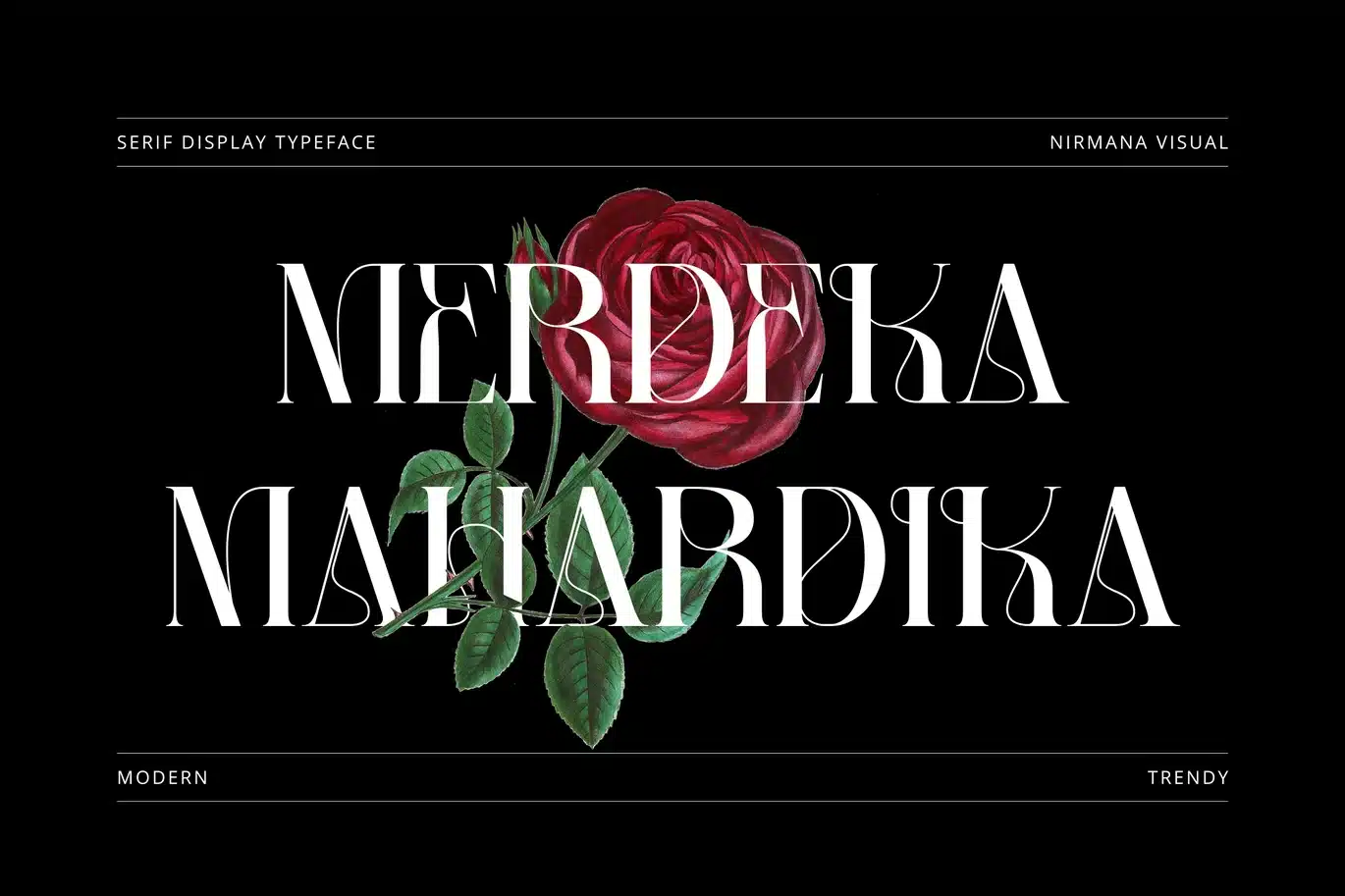 Merdeka Mahardika – Logo Font font preview