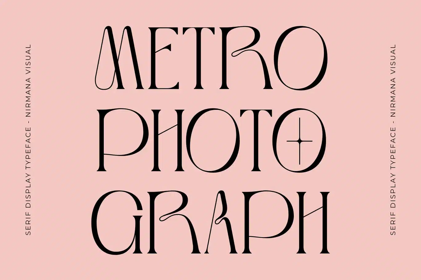 Metro Photograph – Logo Font font preview