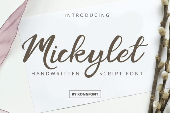 Mickylet Font font preview