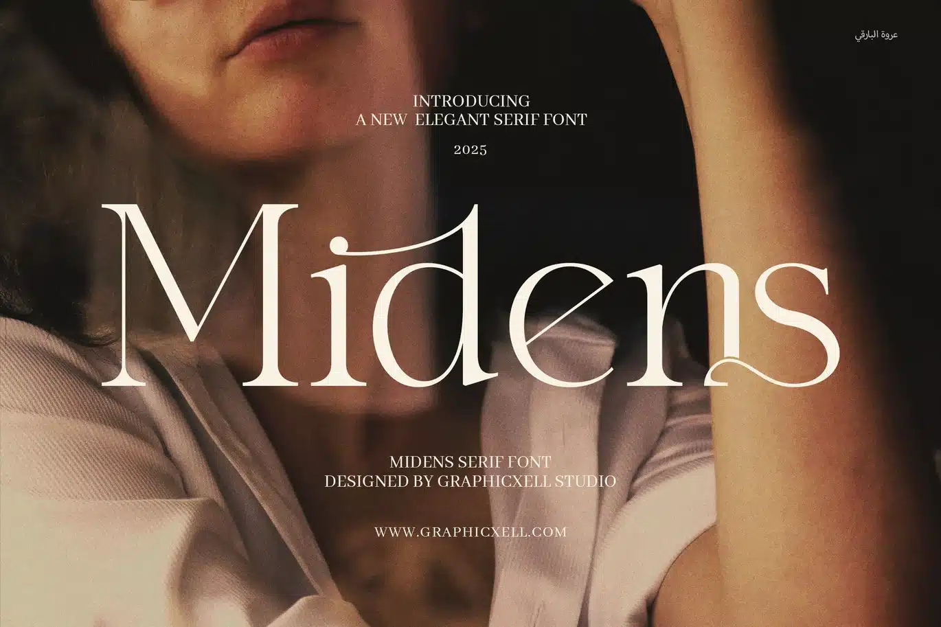 Midens Elegant Serif – Classic Stylish Serif Font font preview
