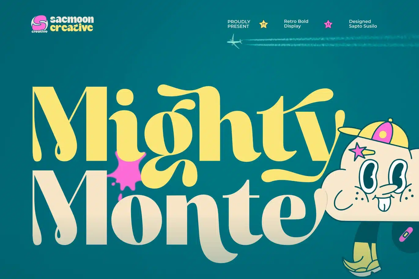 Mighty Monte Font font preview