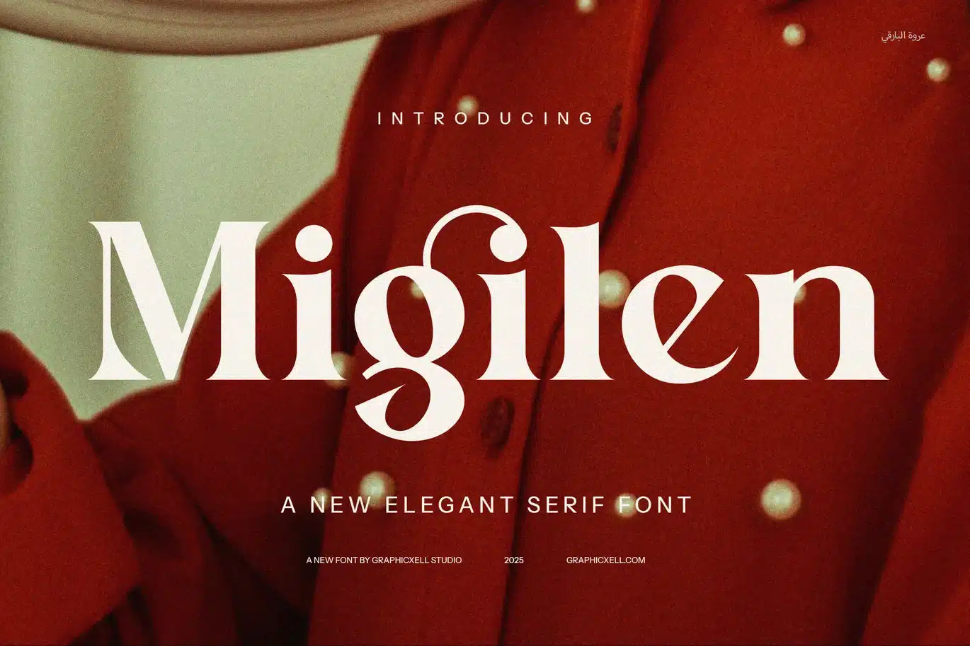 Migilen Modern Serif Font font preview